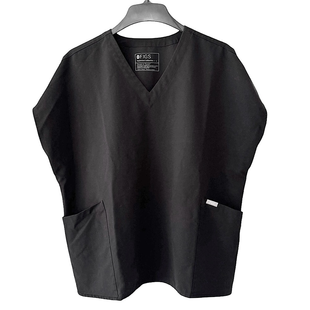 Figs Black Casma Women's Scrub Top